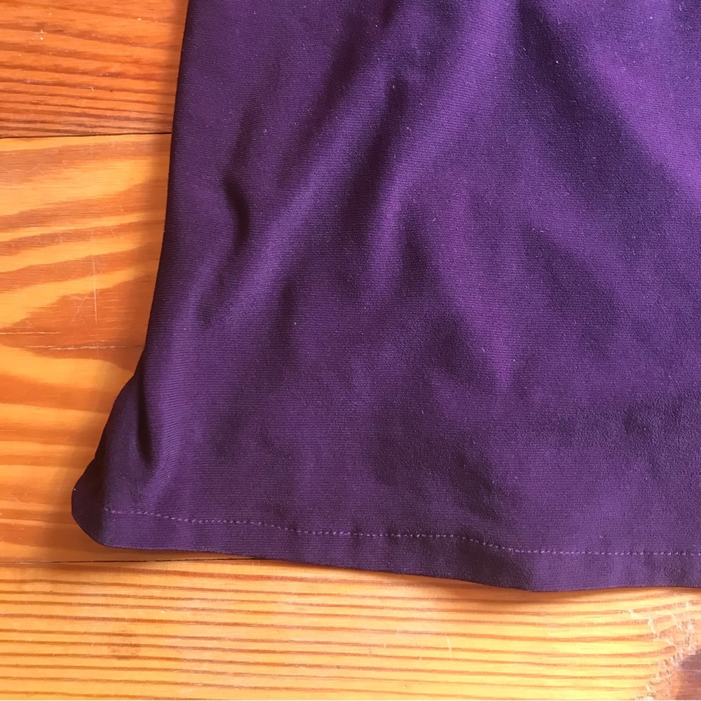 Lauren Ralph Lauren Purple Eggplant Bodycon Dress, EUC, 6 - Picture 12 of 13